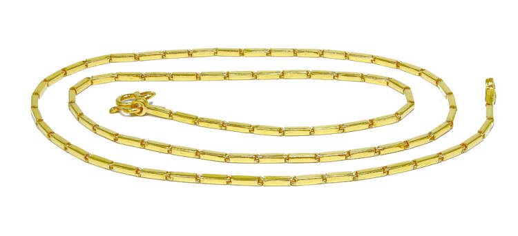 bar link Aviator 96.5% gold chain