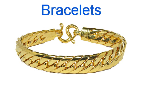 gold cuban link bracelets