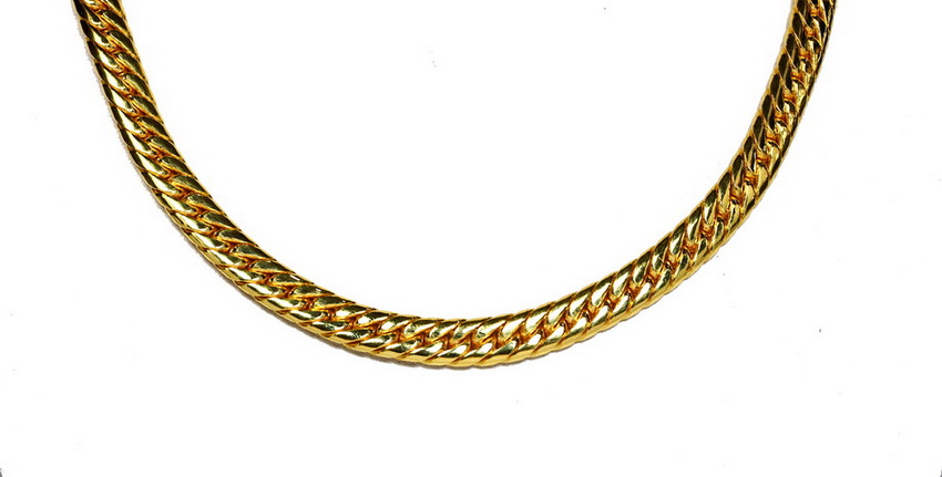 14 Baht Miami Cuban 96.5% solid core gold links 25"