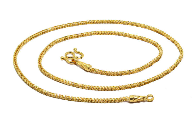 23k gold Franco chain