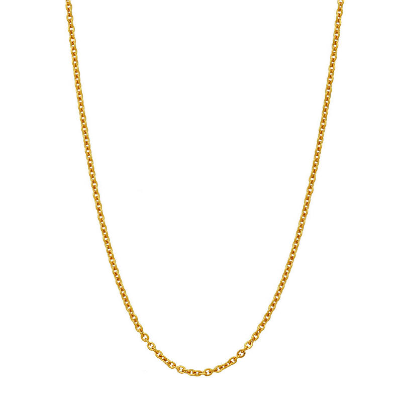 Thai Baht 23k gold chain