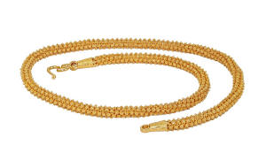 23k gold Pikun necklace 17" 96.5% 
