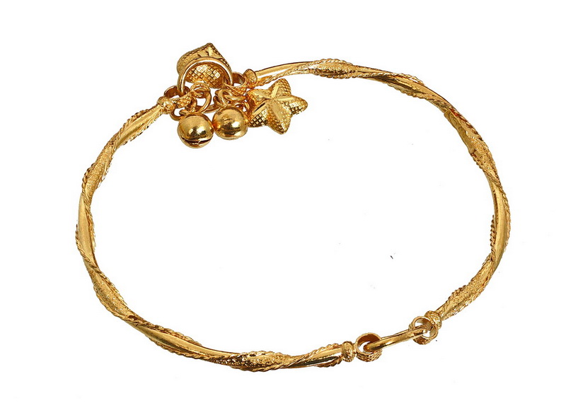 Women's charm bracelet 23k thai gold Baht
