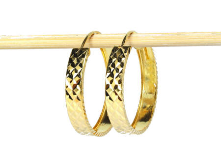 DC HOOPS 18k gold
