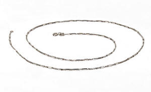 18k white gold chain